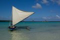 Pirogue traditionnelle à l'Ile des Pins